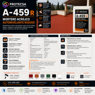Mortero autonivelante