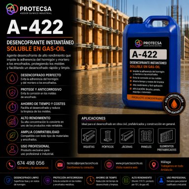 A-422 Desencofrante en gasoil
