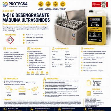 Desengrasante máquina de ultrasonido