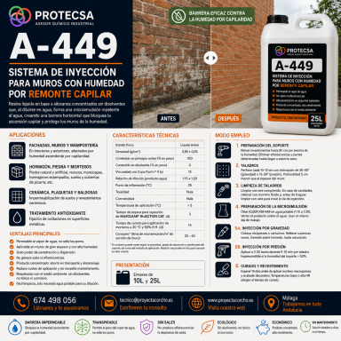 Sistema mineral antihumedad