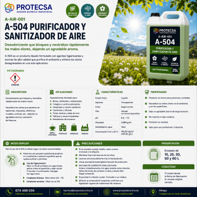 Purificador y sanitizador de aire